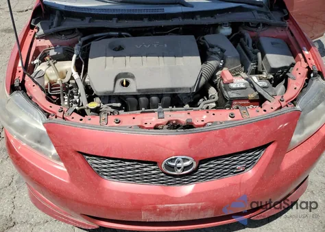 2010 Toyota Corolla Base z USA, uszkodzony, nr VIN 1NXBU4EEXAZ359659